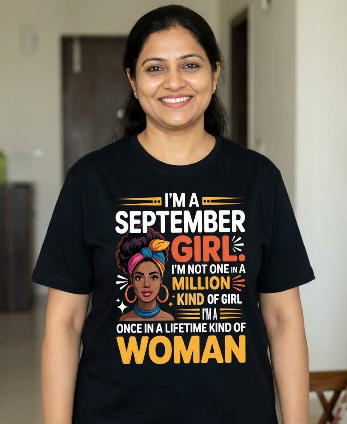 September Birthday Girl's Classic T-Shirt (I'm a September Girl)