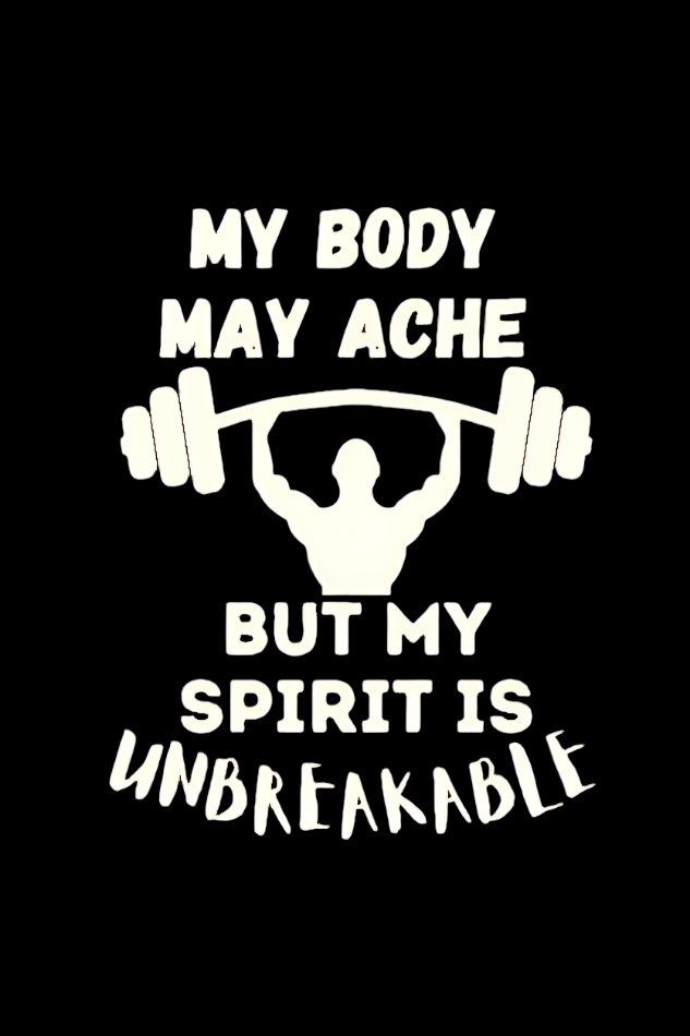 Round Neck Men T-Shirt (My body may ache)