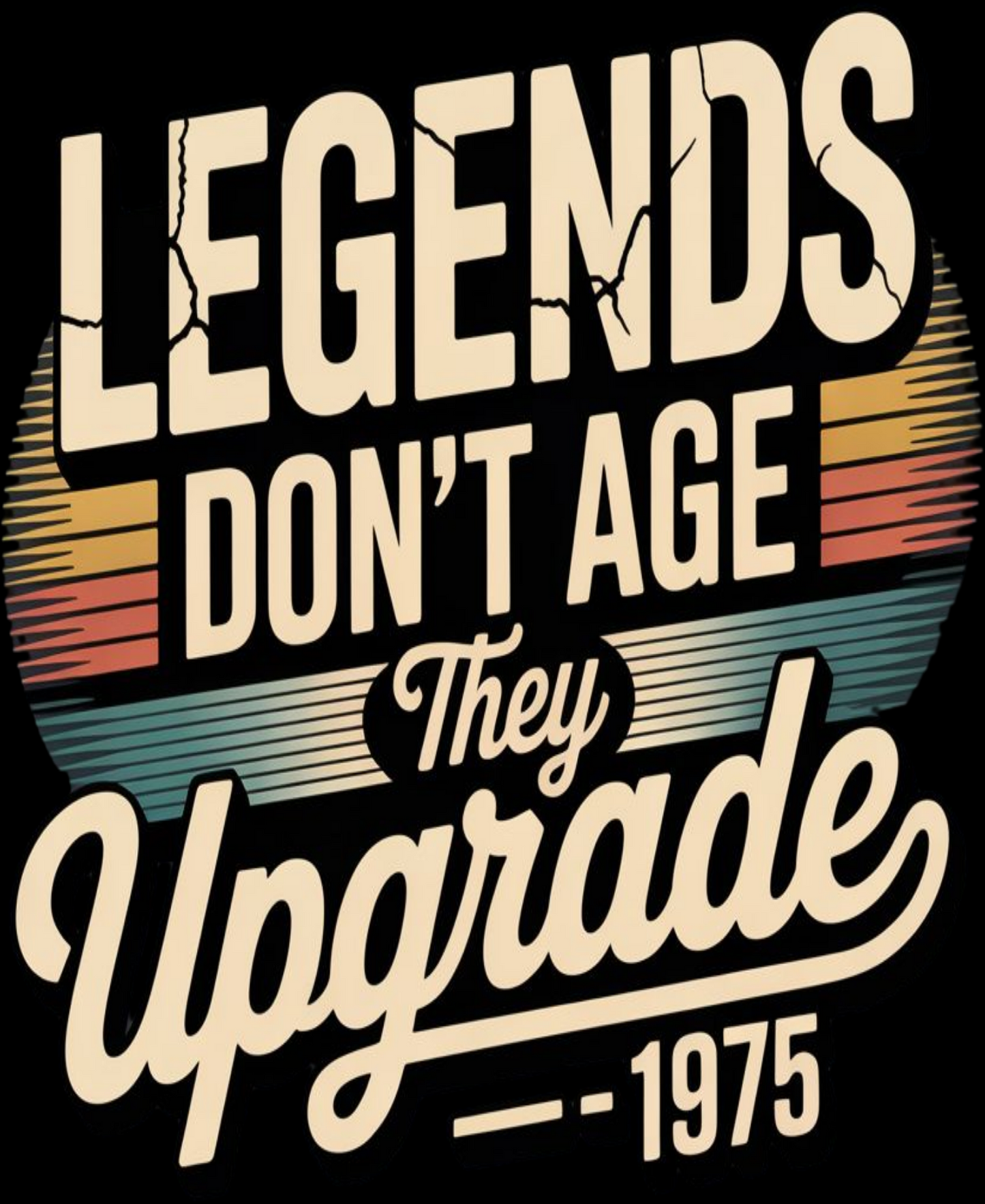 1975 Unisex Classic Crew T-Shirt (Legends Don't Age)