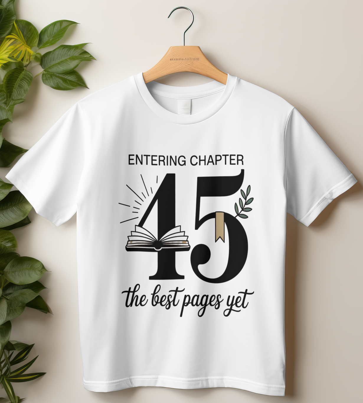 45th Birthday Unisex Classic Crew T-Shirt (Entering Chapter 45)