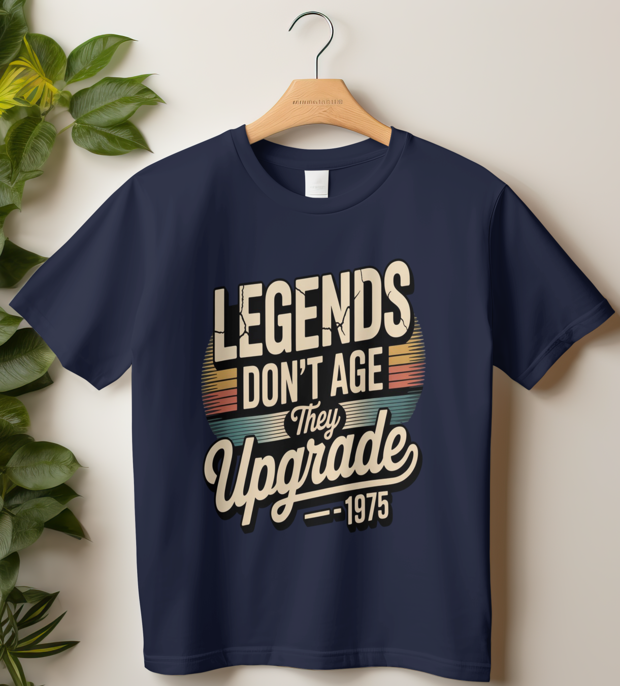 1975 Unisex Classic Crew T-Shirt (Legends Don't Age)