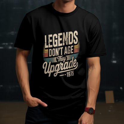 1975 Unisex Classic Crew T-Shirt (Legends Don't Age)