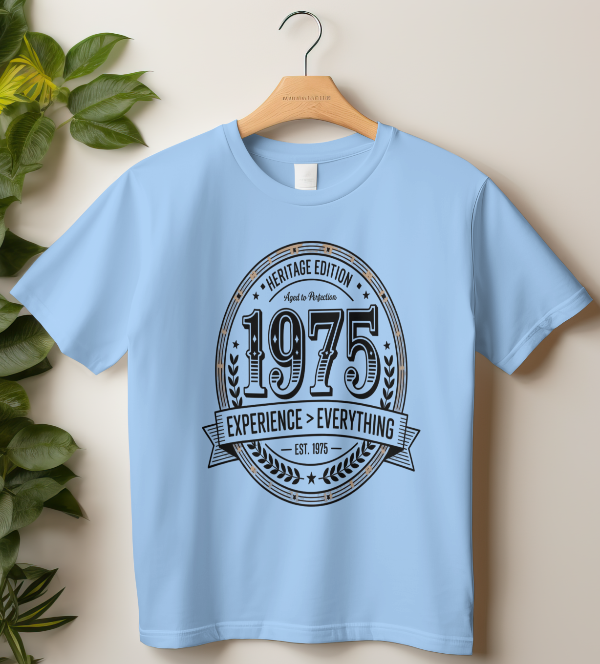 1975 Unisex Classic Crew T-Shirt (Experience > Everything Light)
