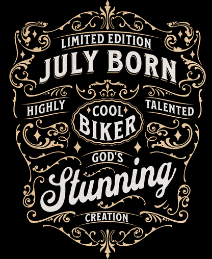 Unisex Classic Crew T-Shirt (Limited Edition July Born)