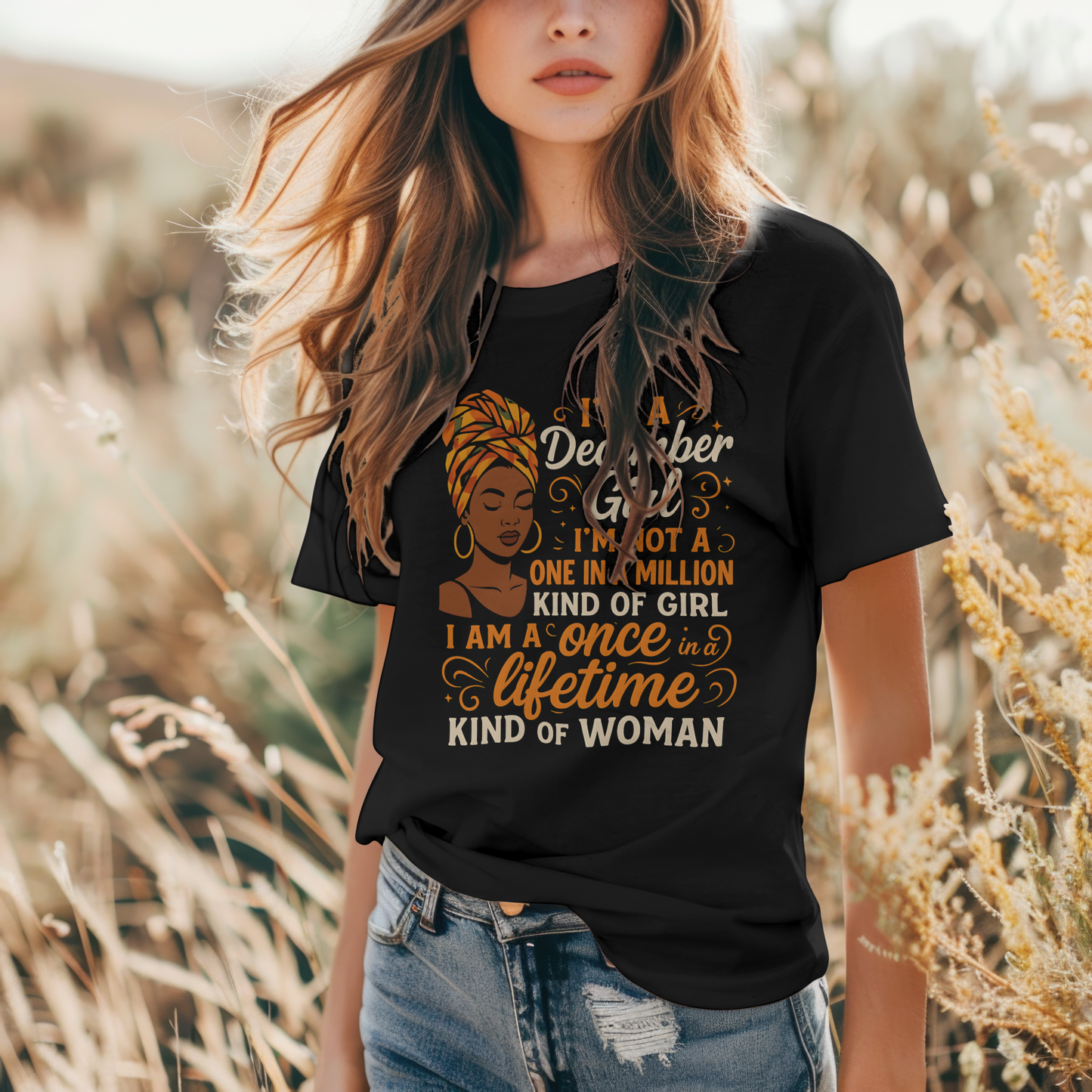 December Birthday Women's Classic T-Shirt (I'm a December Girl)