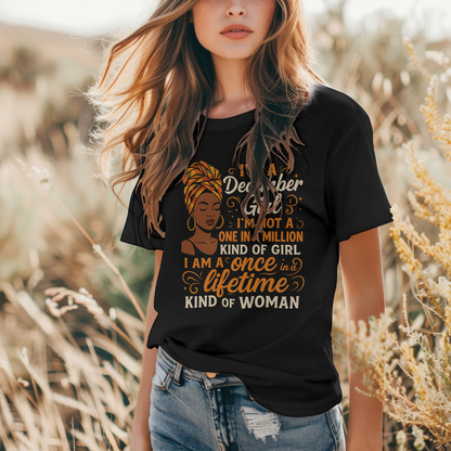 December Birthday Women's Classic T-Shirt (I'm a December Girl)