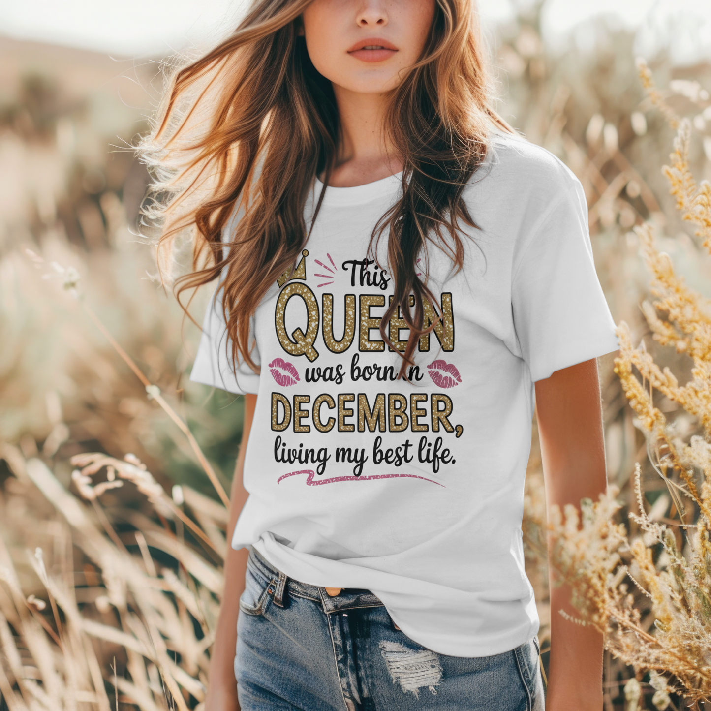 December Birthday Women's Classic T-Shirt (This Queen was born in December)