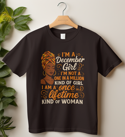 December Birthday Women's Classic T-Shirt (I'm a December Girl)