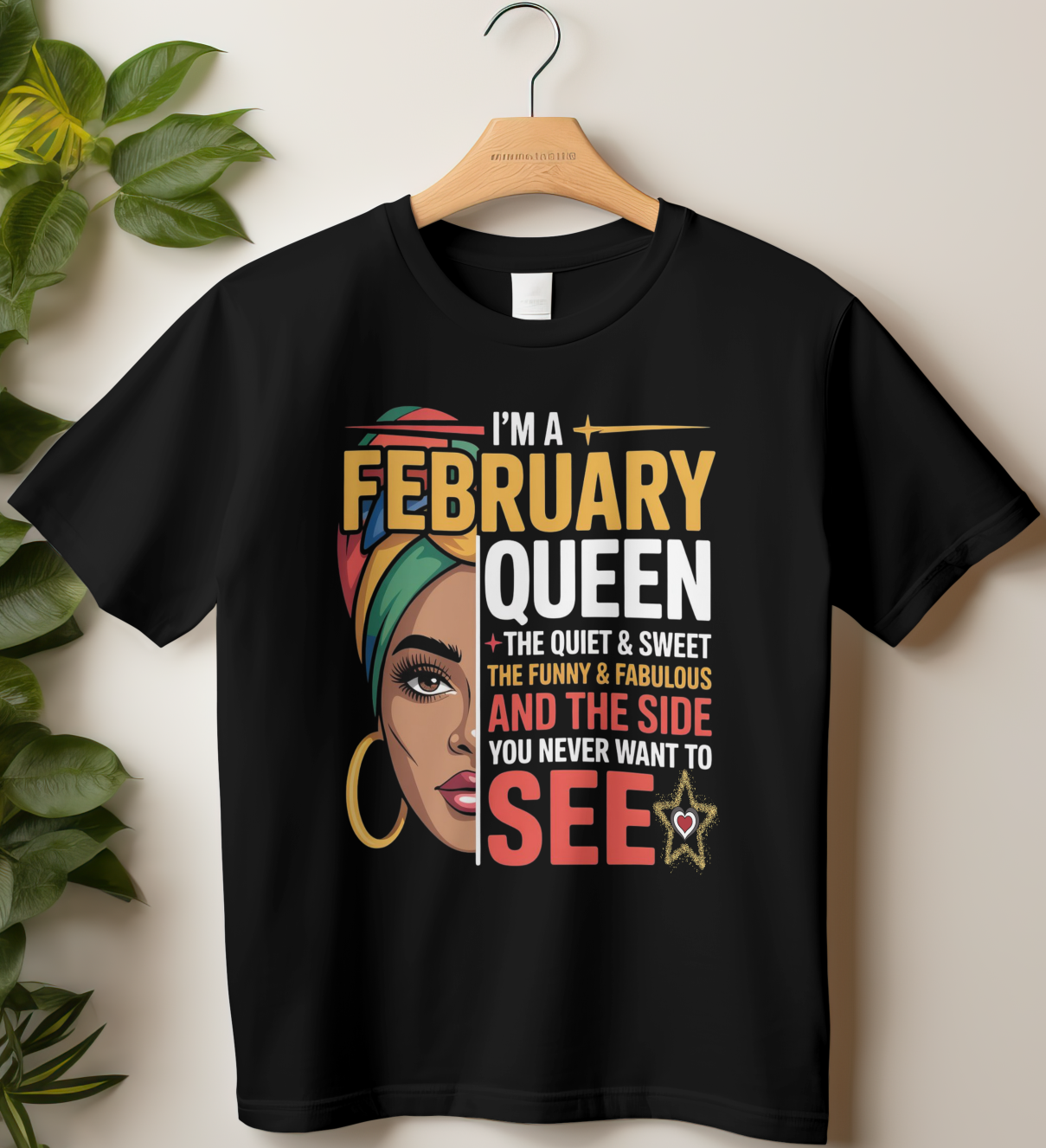February Birthday Women's Classic T-Shirt (I'm A February Queen)