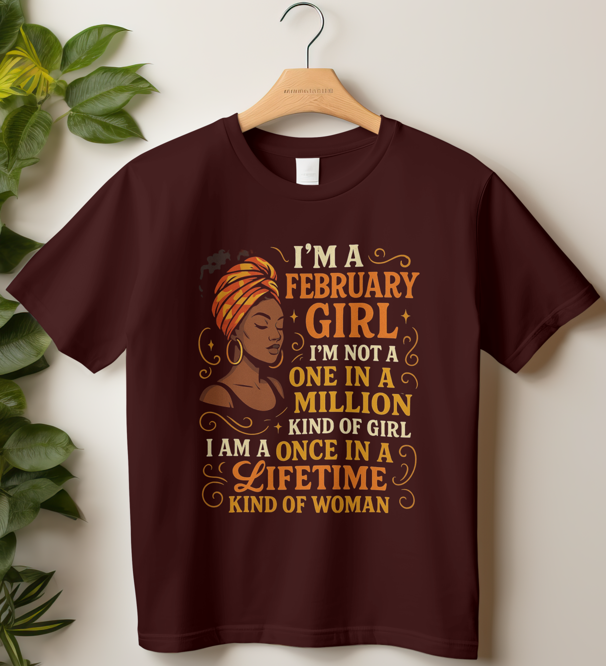 February Birthday Girl's Classic T-Shirt (I'm a February Girl)