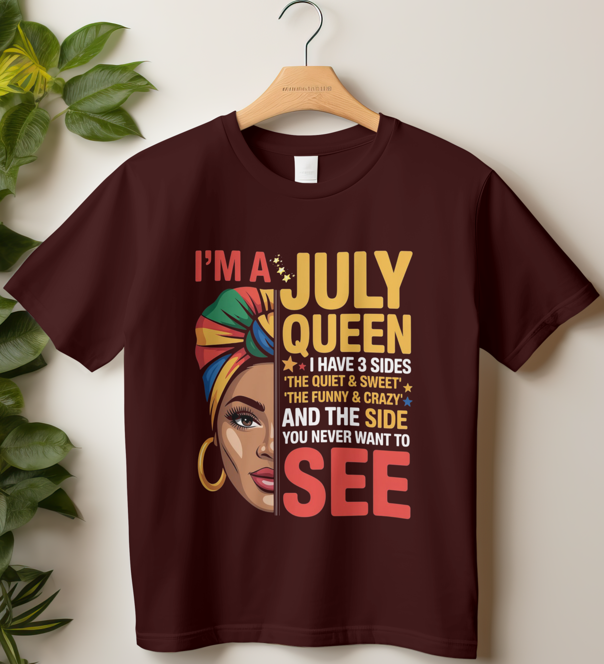 July Birthday Girl's Classic T-Shirt (I'm a July Queen)