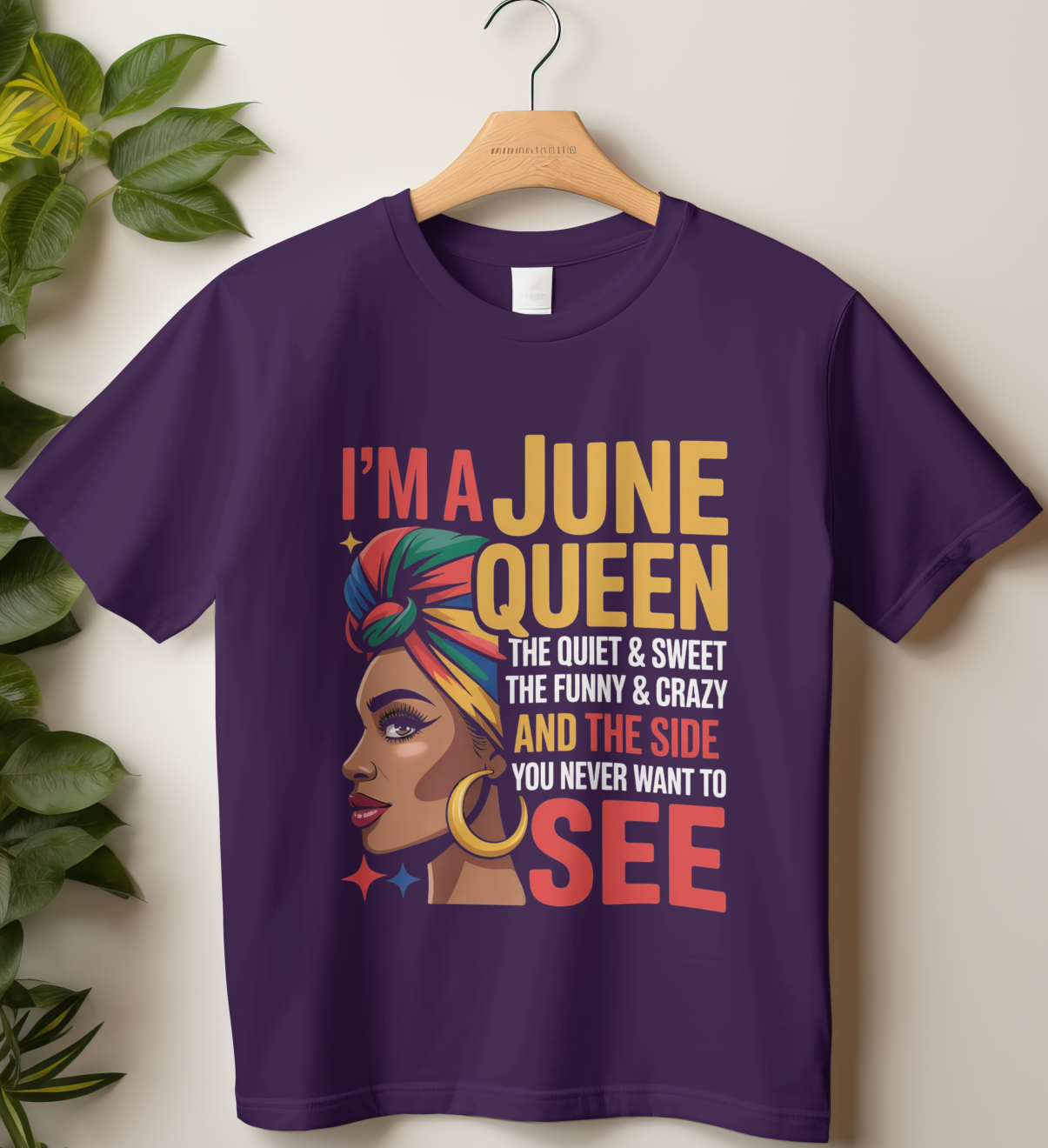 June Birthday Girl's Classic T-Shirt (I'm a June Queen)