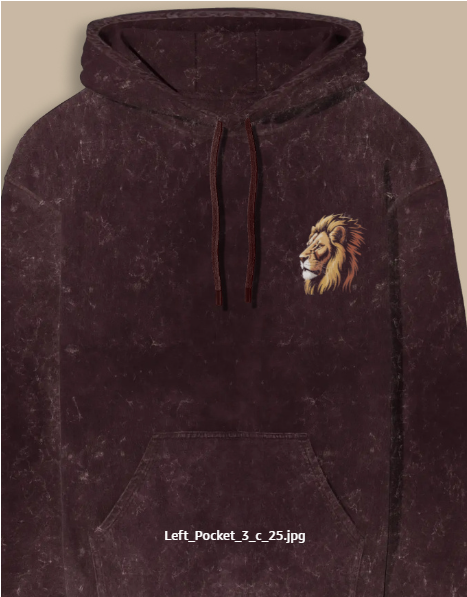 February Birthday Acid Washed Hoodie (This King was Born in February)