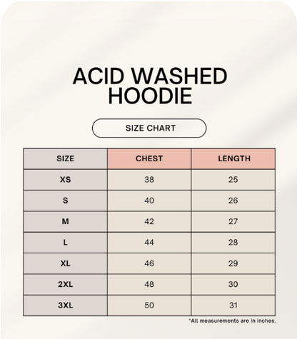 February Birthday Acid Washed Hoodie (This King was Born in February)