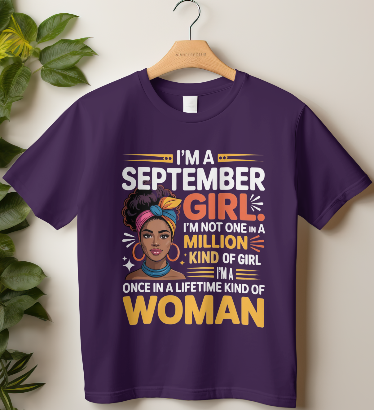 September Birthday Girl's Classic T-Shirt (I'm a September Girl)